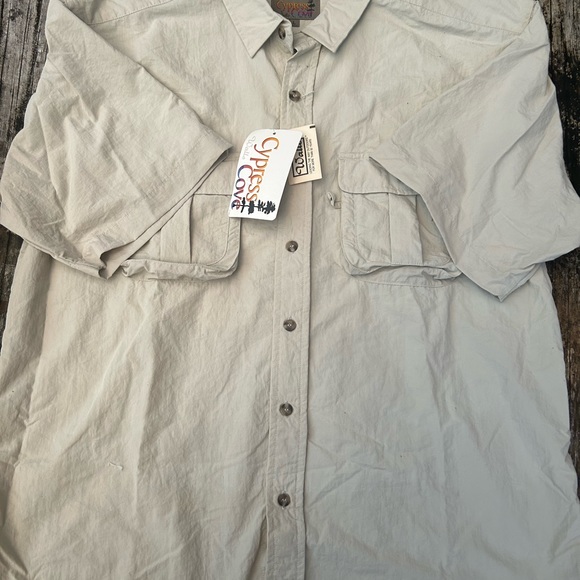 NWT Walls Cypress Cove Men’s Vented Short Sleeve Outdoor Shirt w/Pockets. Large - Picture 7 of 7